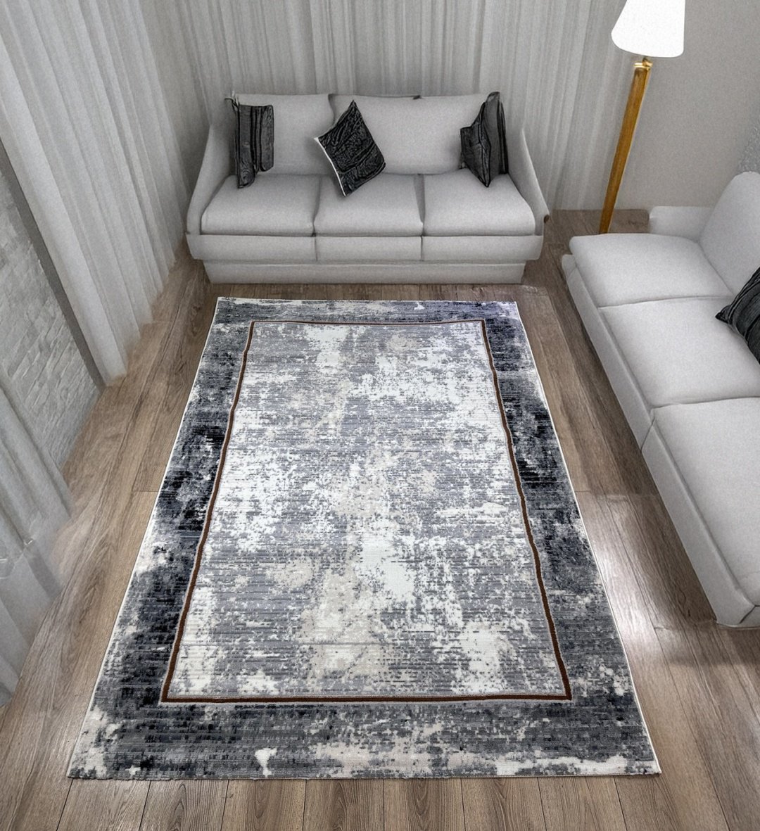 Ковер Bal Tekstil 200x300 см, короткий ворс, Казахстан