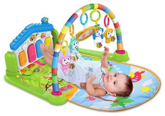 Музыкальный коврик Huanger 70x60 см купить,14000