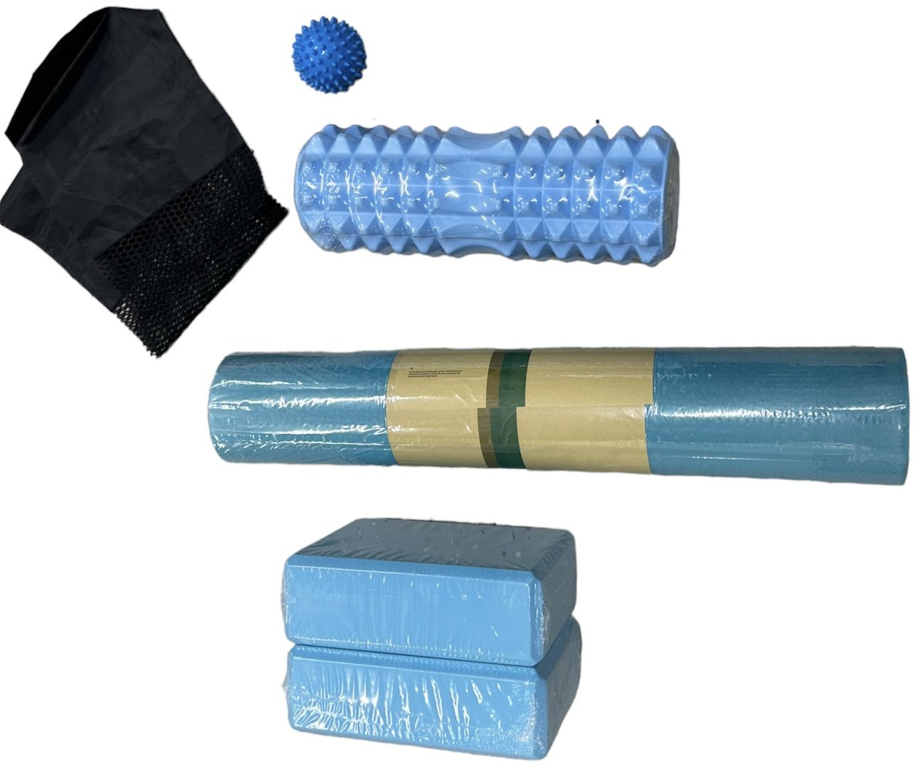 Коврик Yoga Mat 85 183x61x0.6 см голубой купить,13000