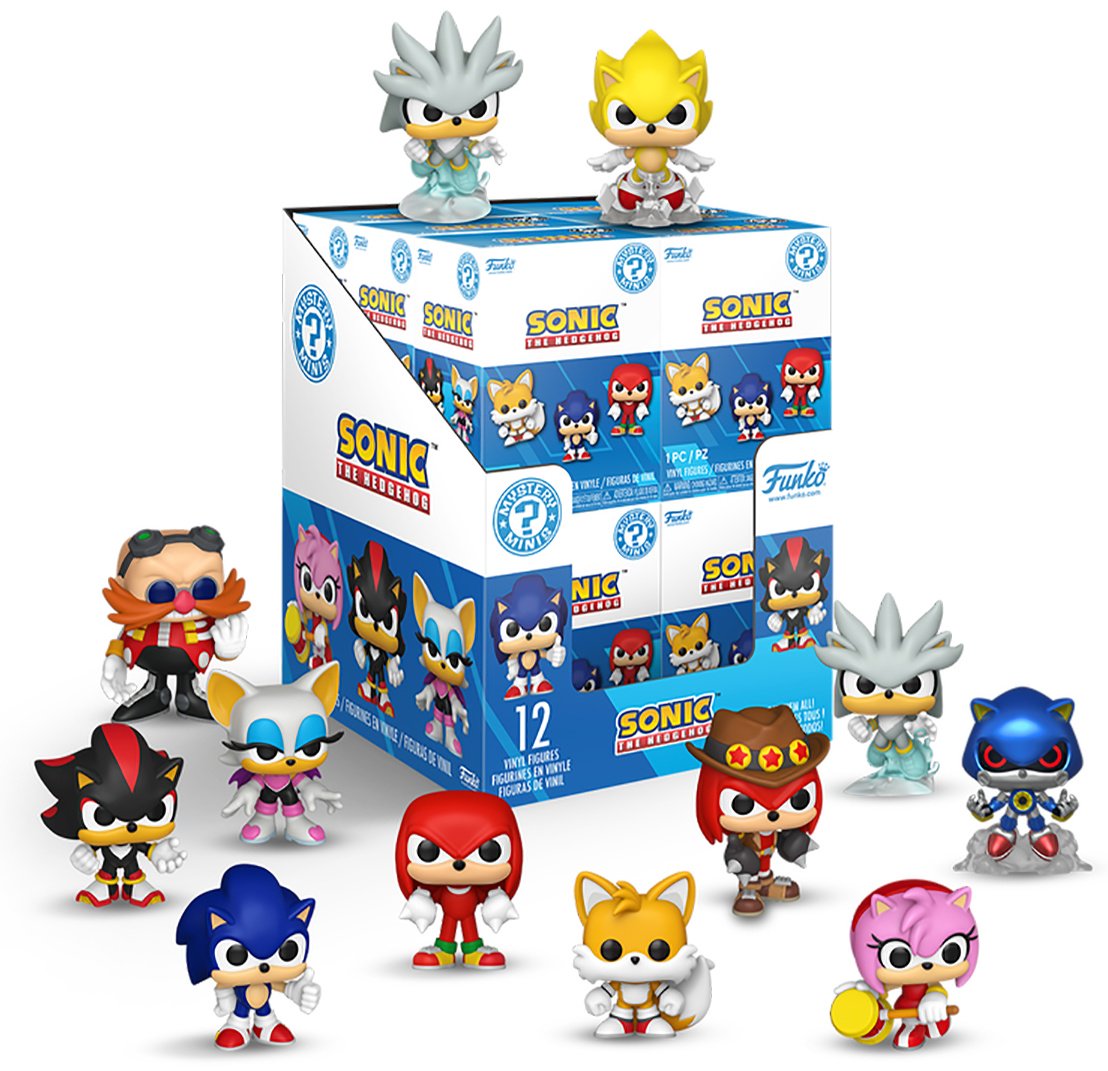 Funko Sonic The Hedgehog. Mystery Minis 5 см 1 шт купить,NaN