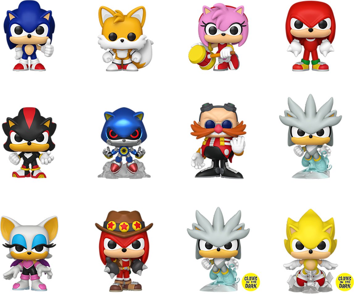 Funko Sonic The Hedgehog. Mystery Minis 5 см 1 шт купить,NaN