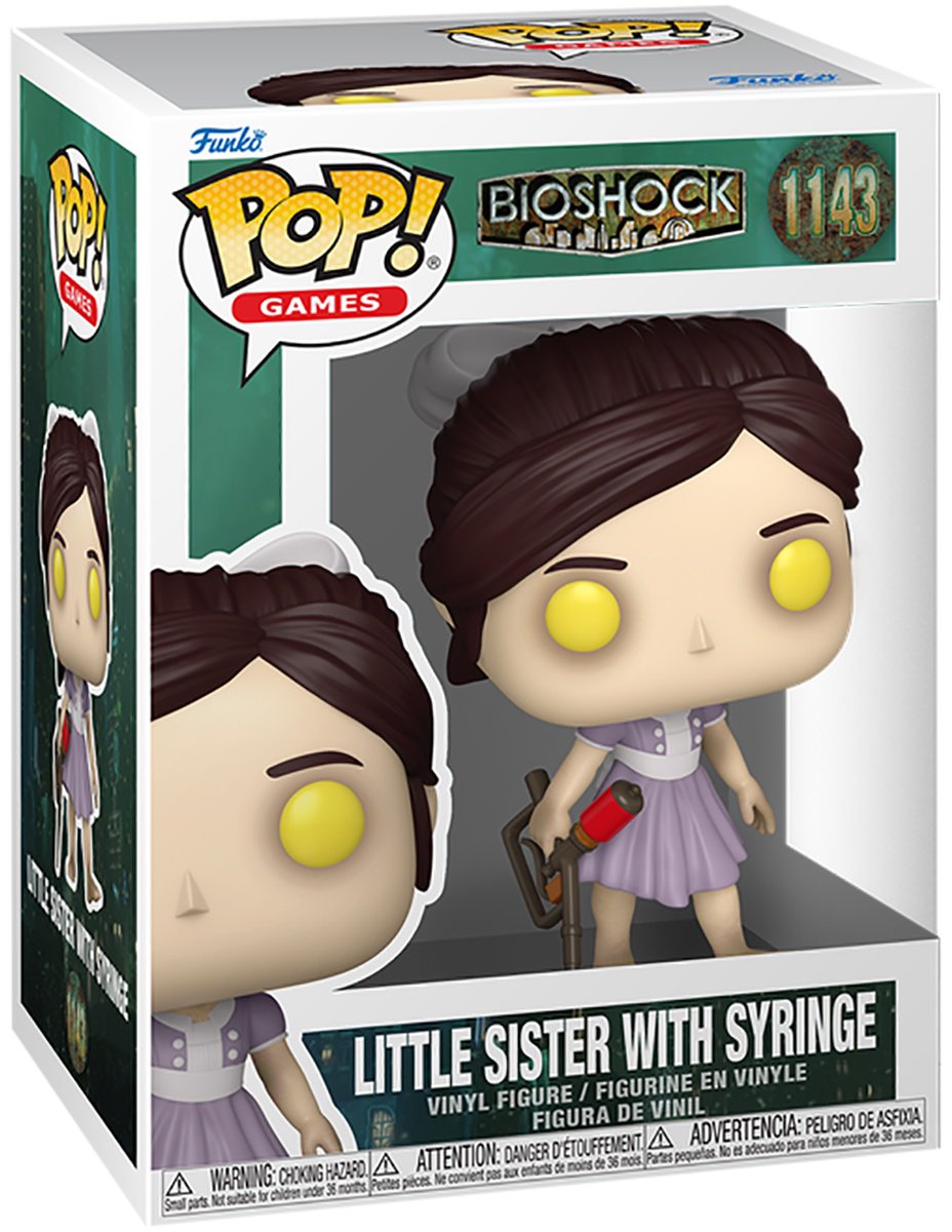 Funko POP! Bioshock: Little Sister with Syringe 9.5 см 1 шт купить,NaN