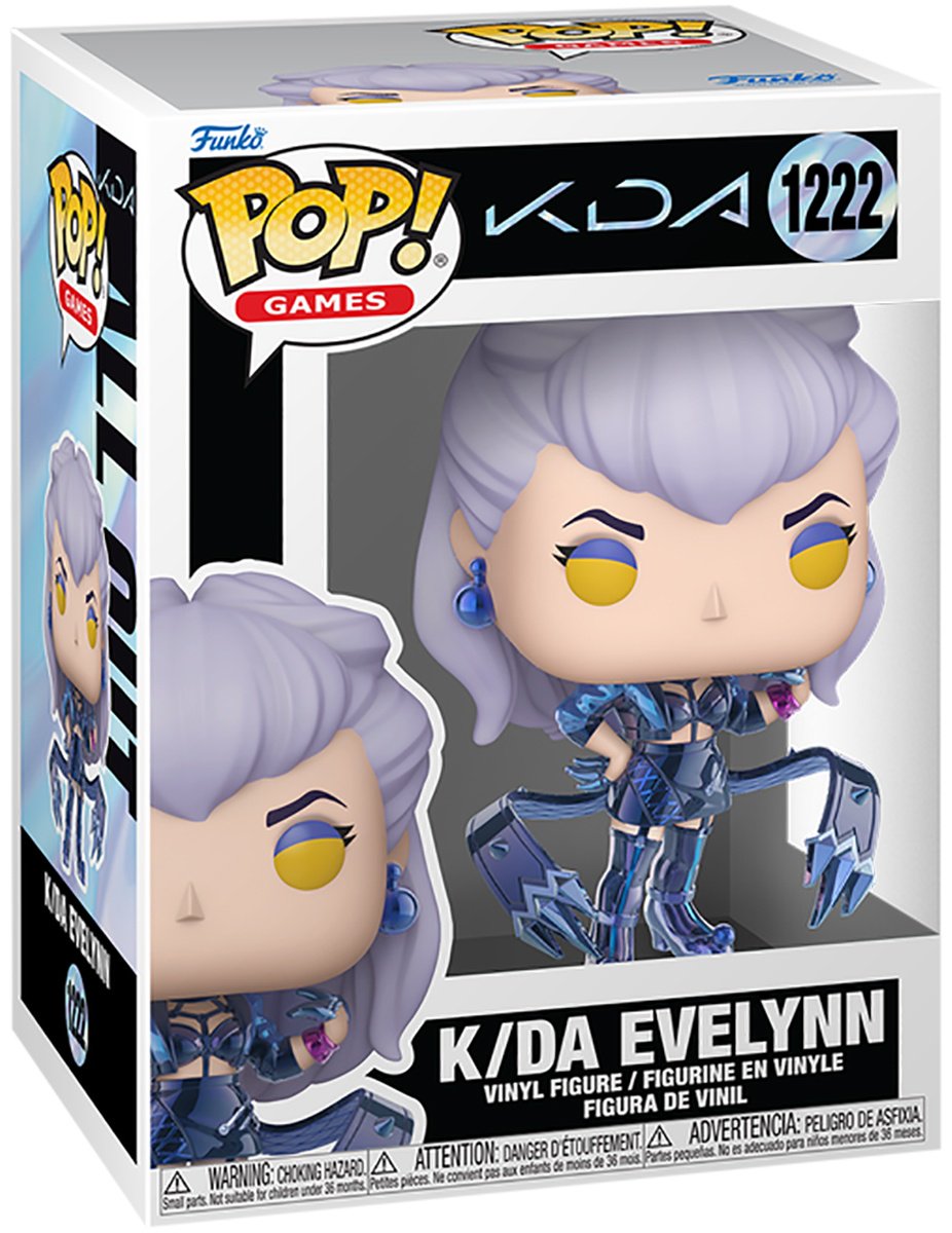 Funko POP! Games League of Legends K/DA Evelynn (1222) 10 см 1 шт купить,NaN
