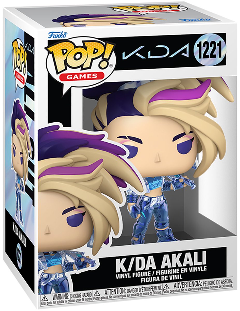 Funko POP! Games League of Legends K/DA Akali (1221) 10 см 1 шт купить,NaN