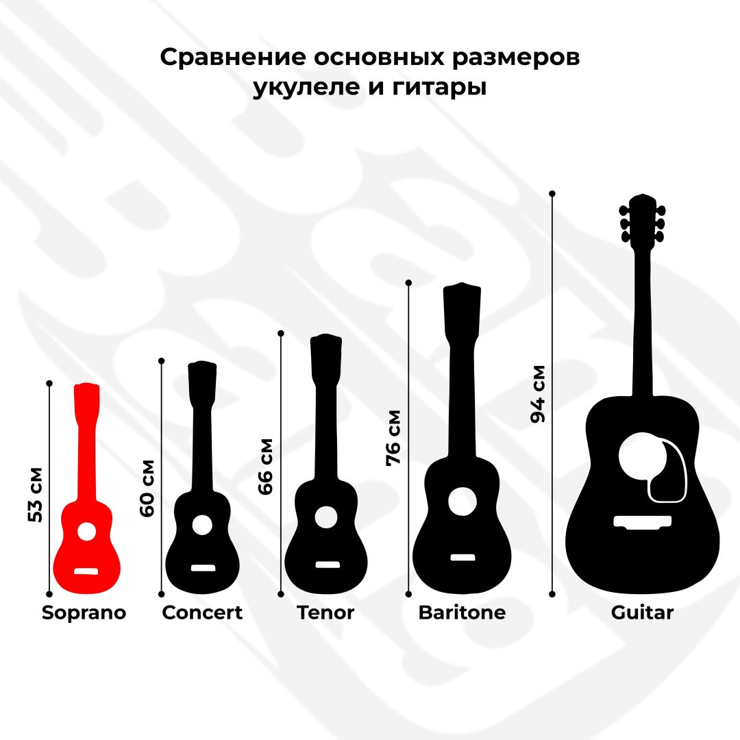 Укулеле сопрано Levinson US-10 VIO PACK фиолетовый купить,18000