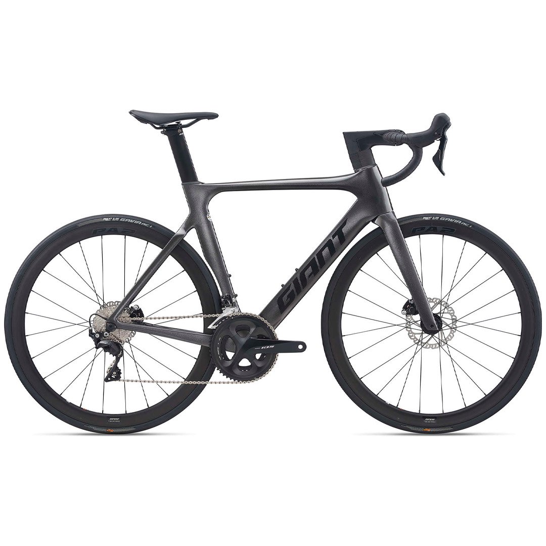 Велосипед Giant Propel Advanced 2 Disc 2021 S-04 700 металический черный купить,NaN