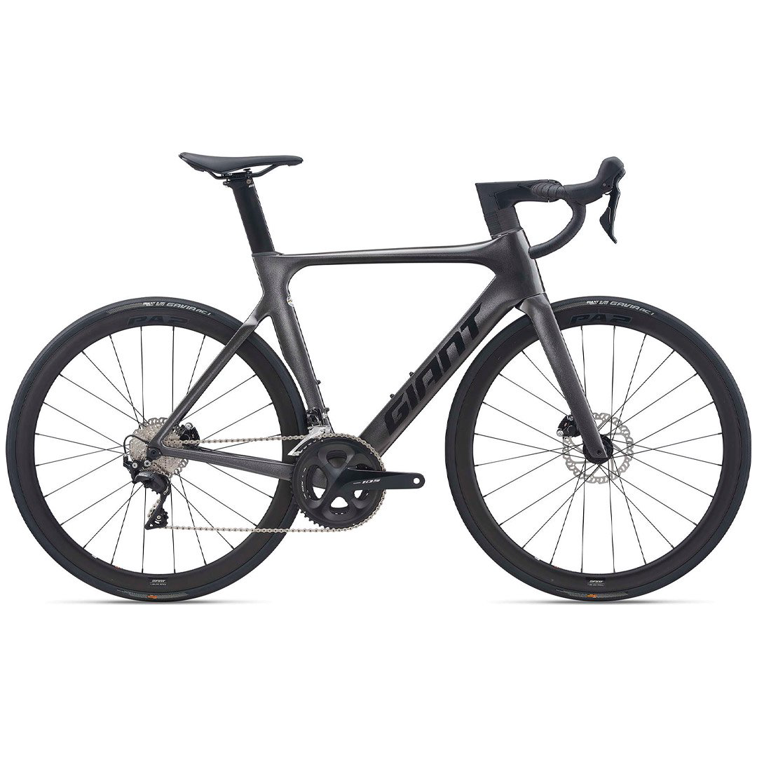 Велосипед Giant Propel Advanced 2 Disc 2021 S-04 700 металический черный купить,NaN