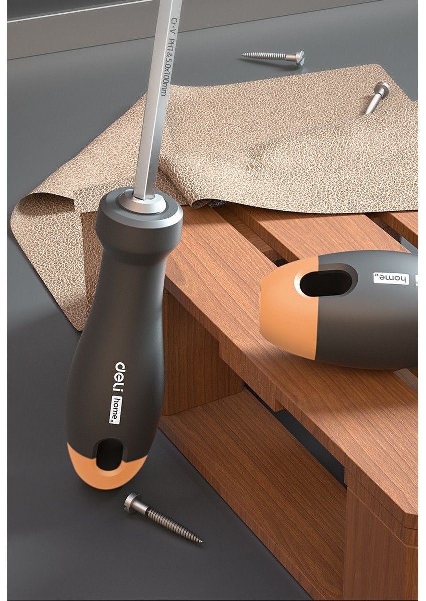 DELI отвертка двусторонняя HT1055C набор из 2 - ForteMarket DELI отвертка двусторонняя HT1055C набор из 2 купить,1370