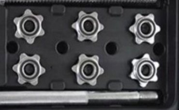 York Fitness набор гантелей разборная 2 шт 50 кг