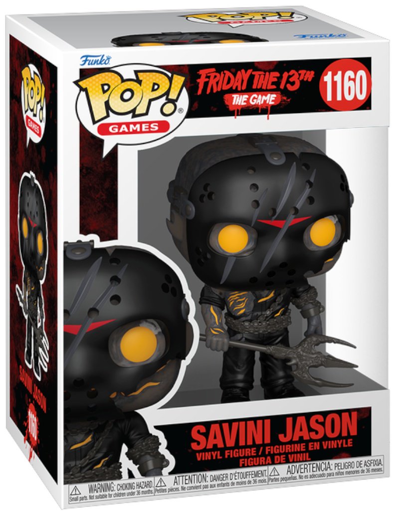 Funko POP! Games Friday The 13th Game Savini Jason (1160) 10 см 1 шт купить,NaN