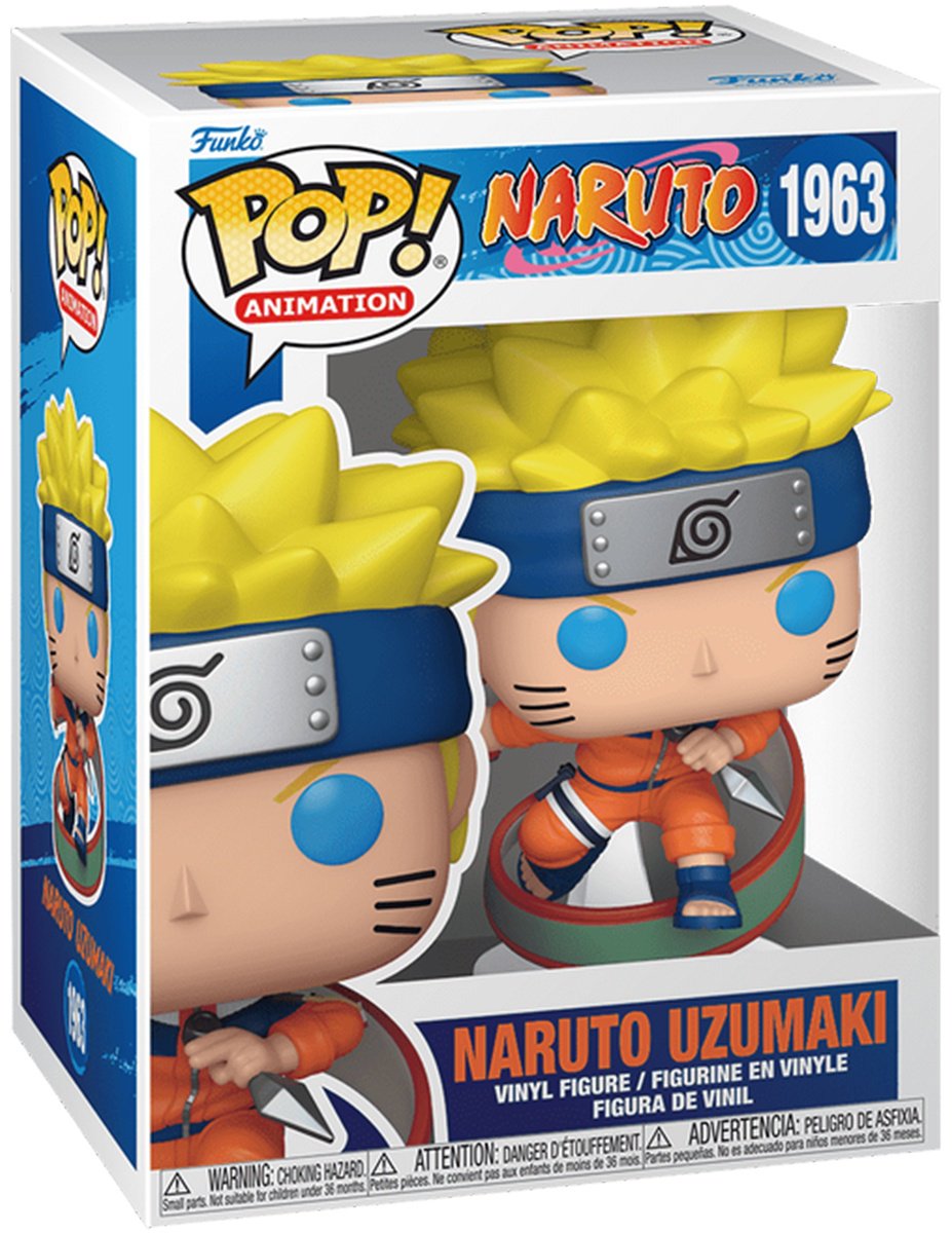 Funko Фигурка Funko POP! Animation Naruto Naruto Uzumaki (1963) по мотивам аниме "Наруто". 10 см 1 шт купить,NaN