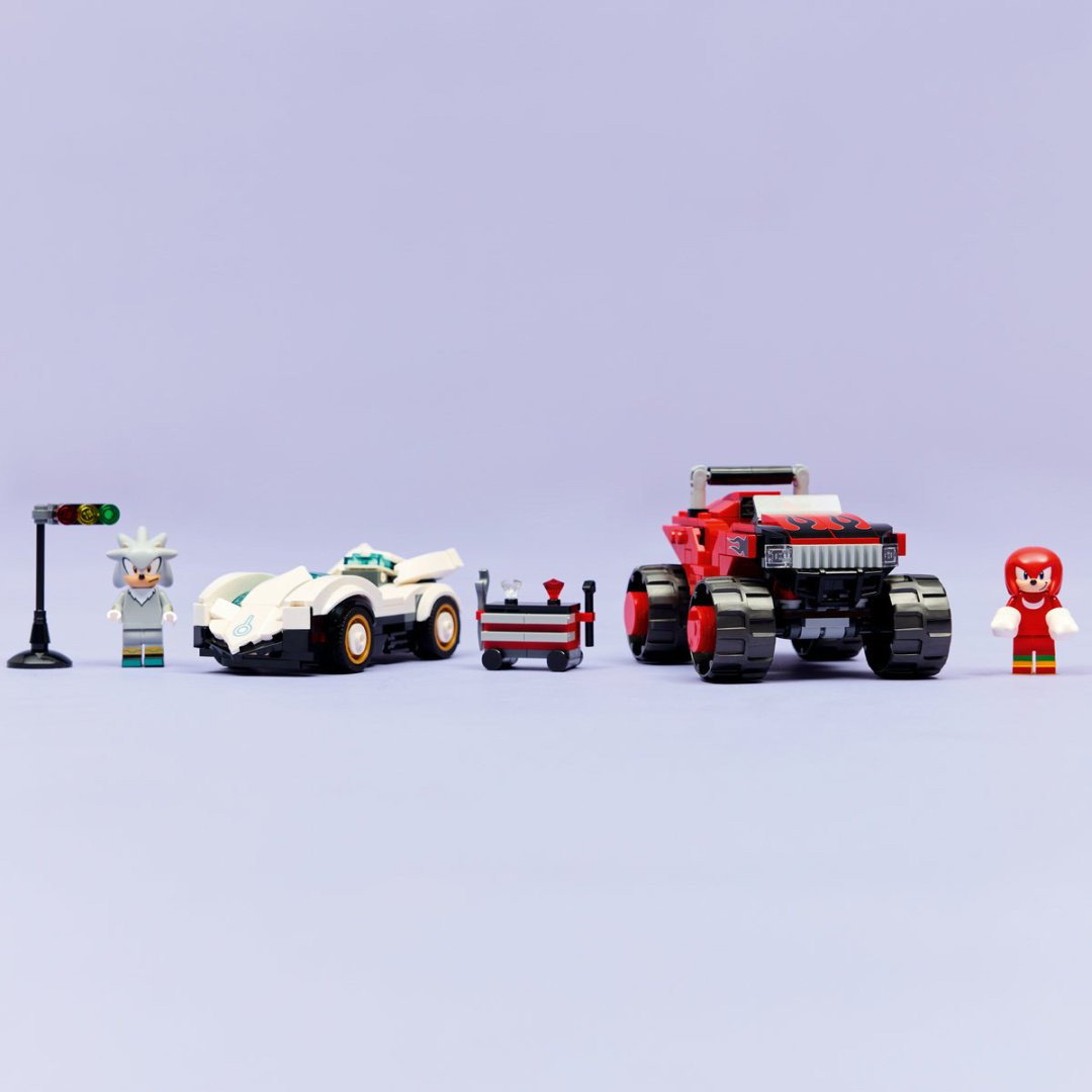 Конструктор LEGO Автомобиль Сильвера против монстр-трака Наклса 77118, деталей 378 шт купить,NaN