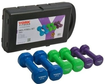 York Fitness набор гантелей неразборная 6 шт 10 кг купить,NaN
