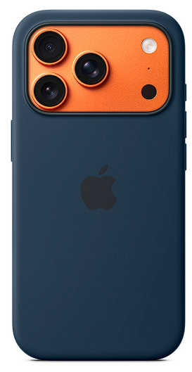 Чехол для iPhone 17 Pro Silicone Case with MagSafe – Midnight MGFH4ZM/A купить,9990