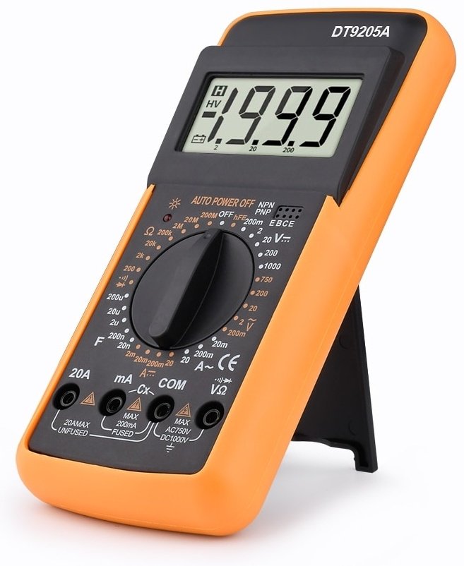 ANENG мультиметр DT9205A, цифровой