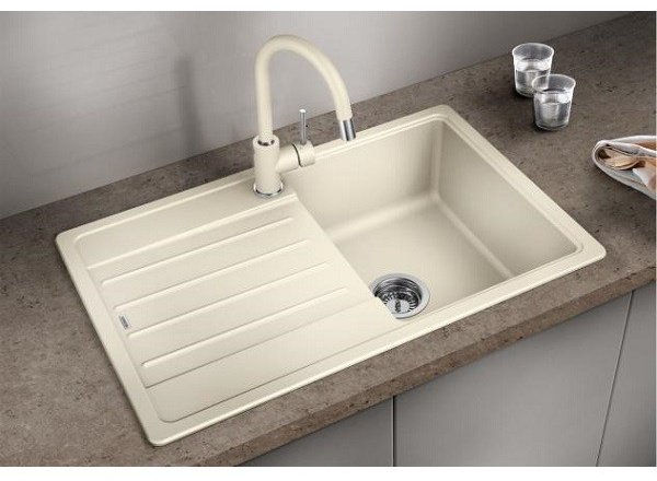 Кухонная мойка Blanco Legra 45S мягкий белый (527085) 78х50х19 см, искусственный гранит, тон мягкий белый купить,162288