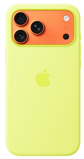 Чехол для iPhone 17 Pro Max Silicone Case with MagSafe – Neon Yellow MGFM4ZM/A купить,NaN