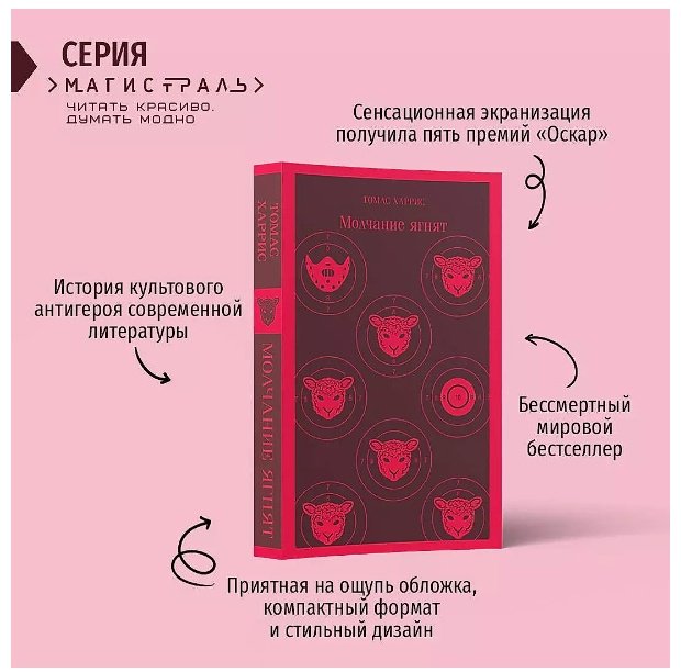 Книга Харрис Т.: Молчание ягнят купить,NaN