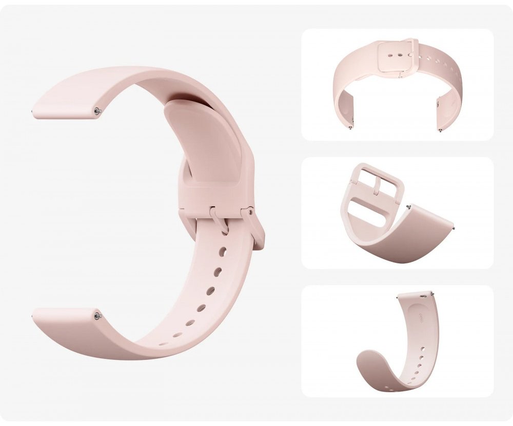 Ремешок Xiaomi для Redmi Watch 5 Lite, Watch 5 Active 46 мм розовый