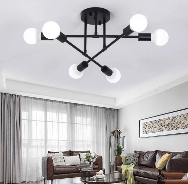 Люстра на штанге TOPLIGHT E27, кол-во ламп: 6 шт купить,6000