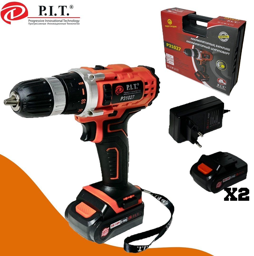 P.I.T. шуруповерт 31027 12V 12 В