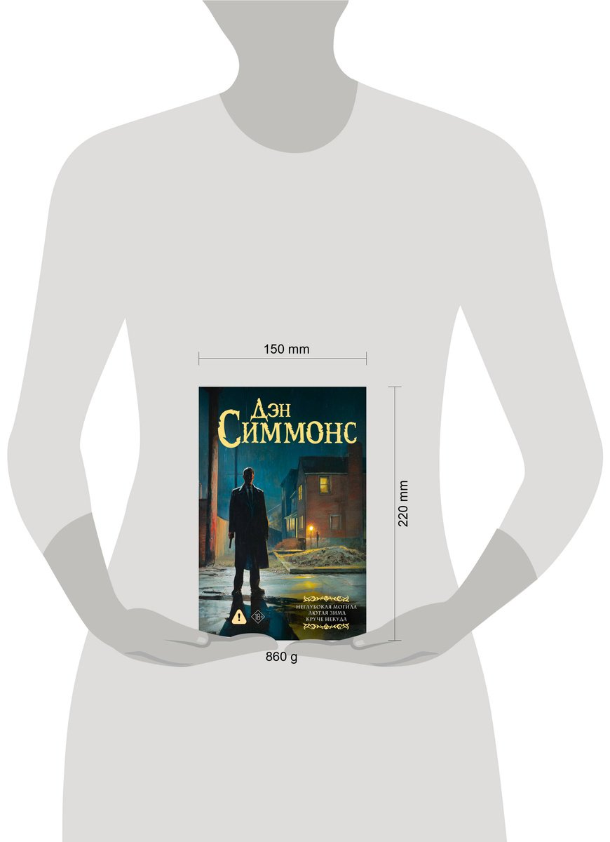Книга Симмонс Д.: Неглубокая могила. Лютая зима. Круче некуда купить,NaN