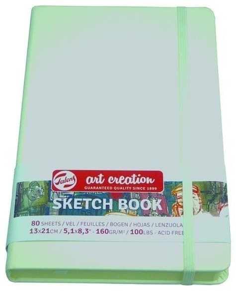 Art Creation скетчбук 9314102M, А5, 80 листов, зеленый купить,NaN