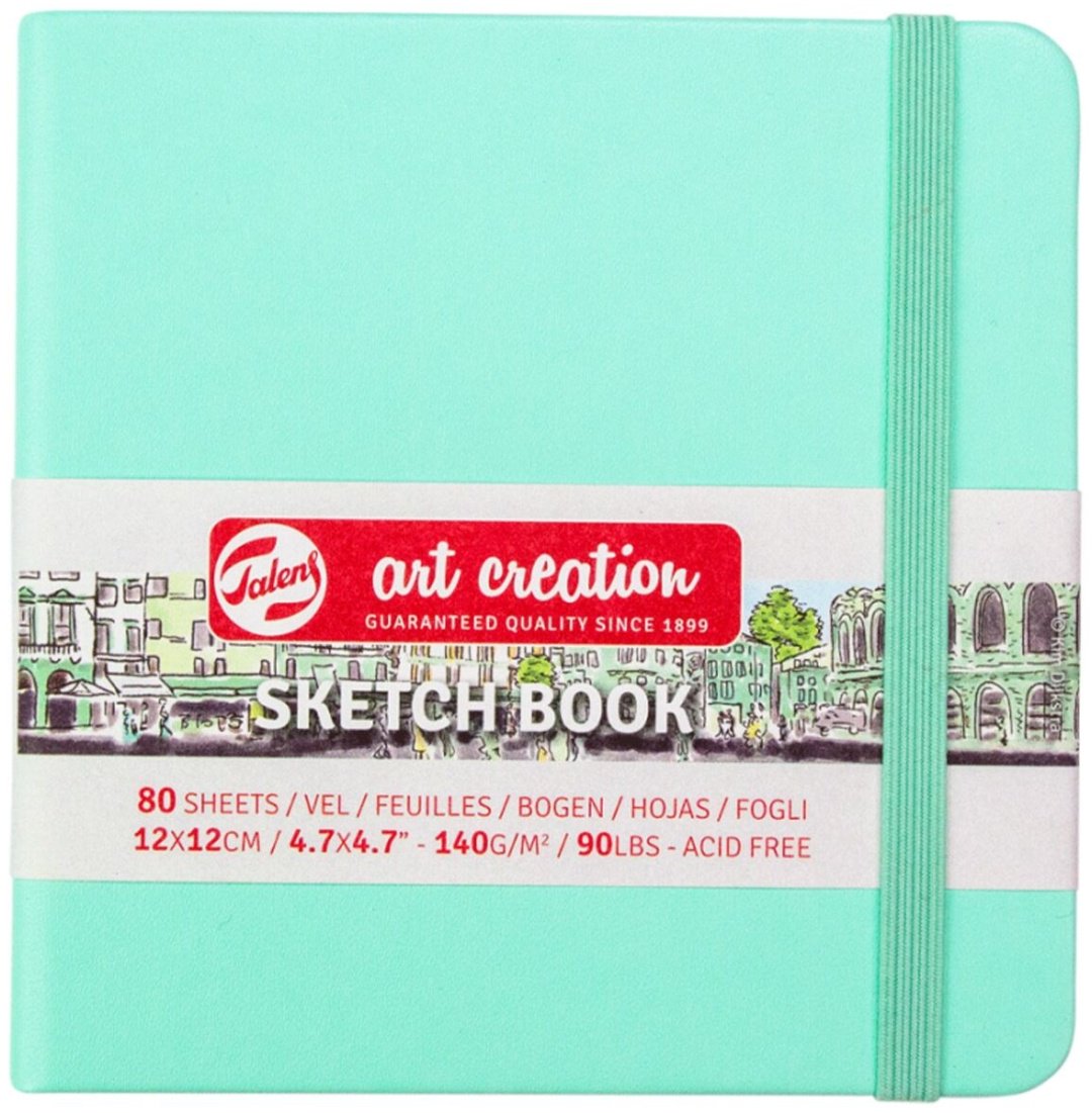 Art Creation Talens зеленый 80 листов 12х12 см купить,NaN