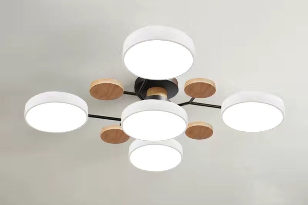 Люстра потолочная Gold LED, кол-во ламп: 5 шт