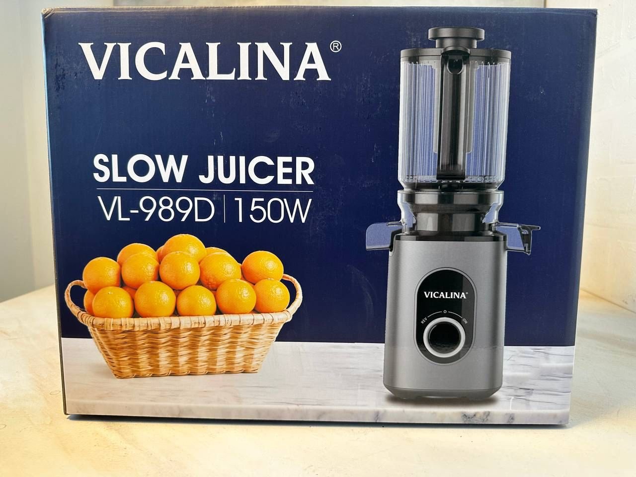 Соковыжималка Vicalina VL-989D черный