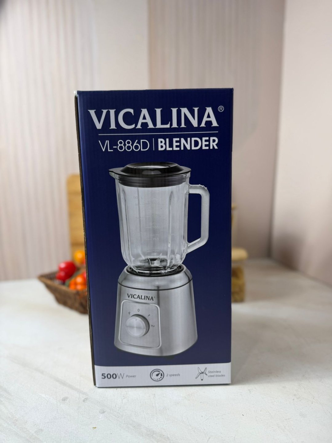 Блендер стационарный Vicalina VL-886D серый