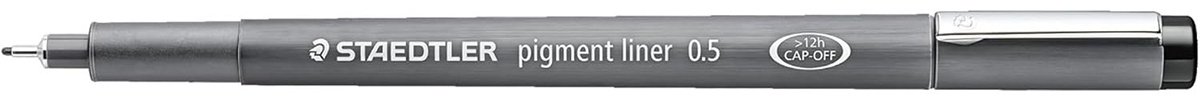 Ручка капиллярная STAEDTLER 308 05-9 05 1 шт, 0.5 мм, цвет чернил черный купить,NaN