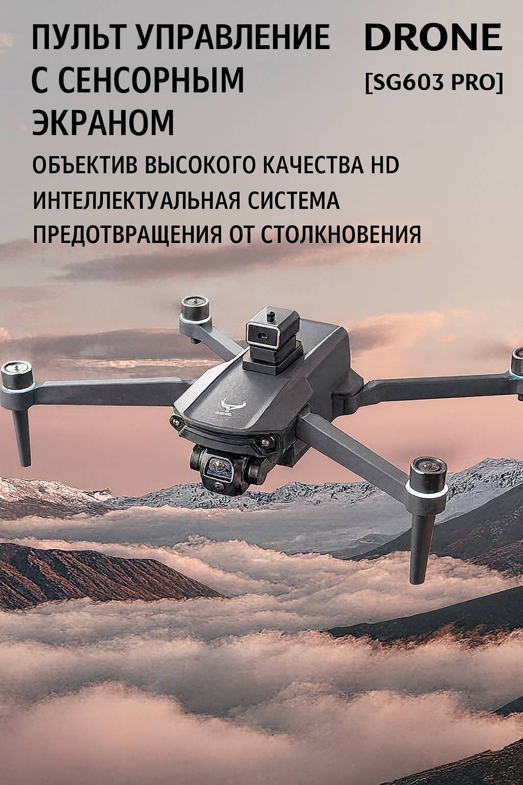Дрон ZLL SG603 PRO черный