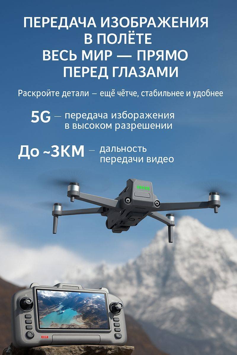 Дрон ZLL SG603 PRO черный