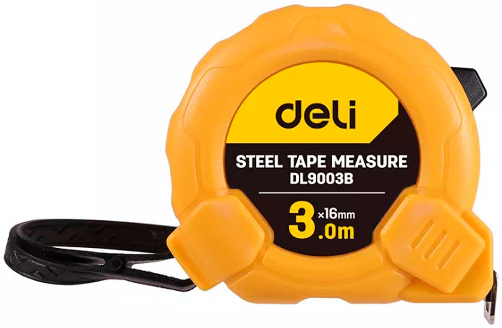 DELI рулетка строительная EDL9003B, 3 м х 16 мм