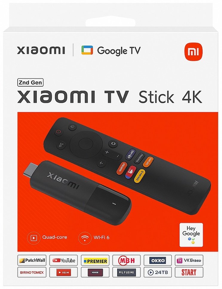 Xiaomi TV Stick (2nd Gen) 4K 2/8 Гб