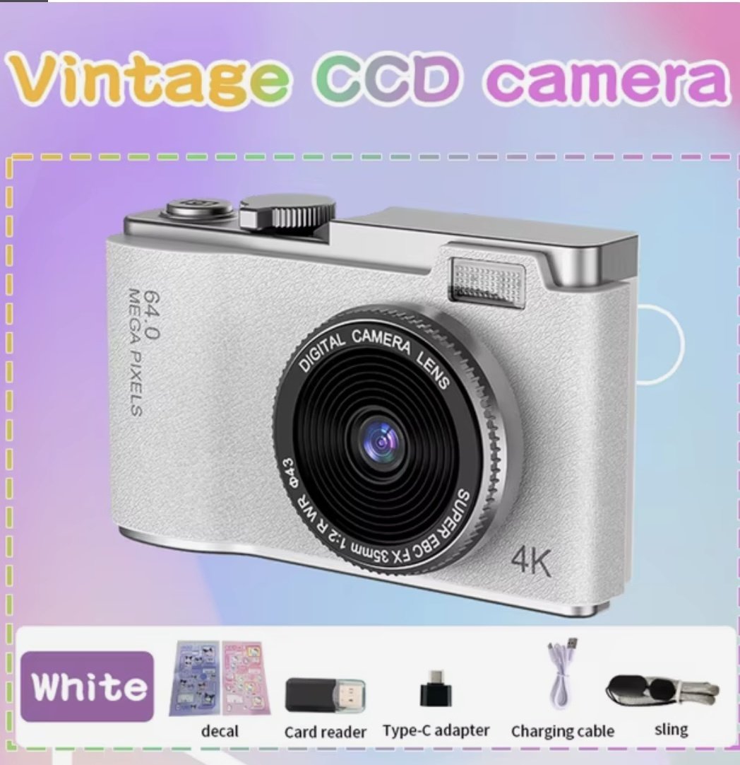 Фотокамера CAM LK-003 серебристый
