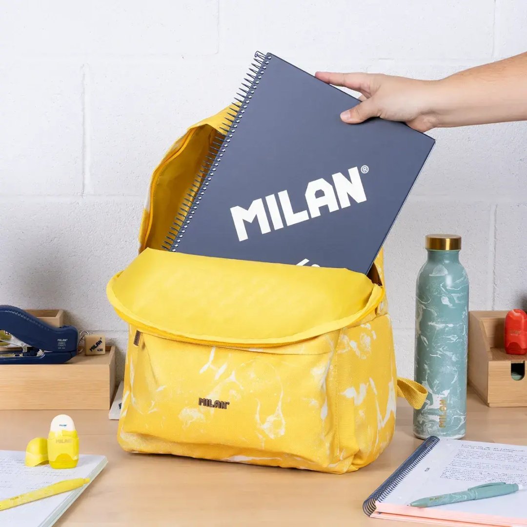 Рюкзак Milan полиэстер желтый купить,NaN
