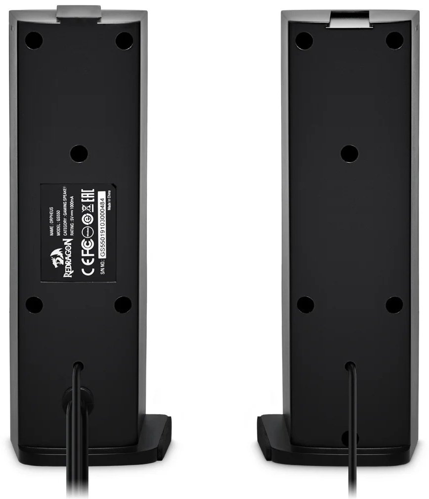 Компьютерные колонки Redragon Orpheus черный купить,31000