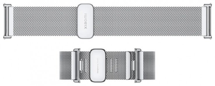 Ремешок Xiaomi для Xiaomi Band 9 Pro 44 мм серебристый