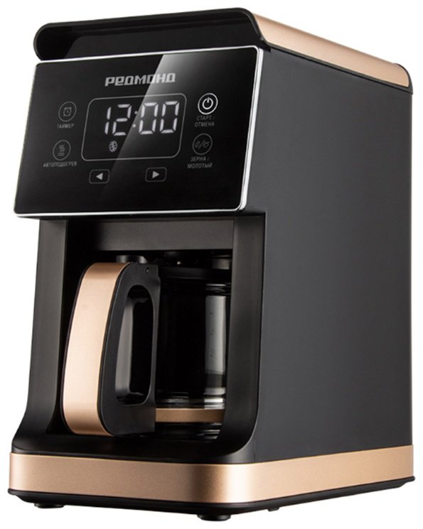 Кофеварка REDMOND CM720 черный купить,NaN