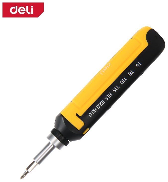 DELI отвертка с насадками DL240013D набор из 12 - ForteMarket DELI отвертка с насадками DL240013D набор из 12 купить,3060
