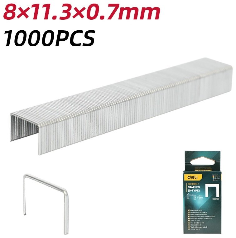 DELI скобы для степлера EDL238014-1 1000 шт купить,420