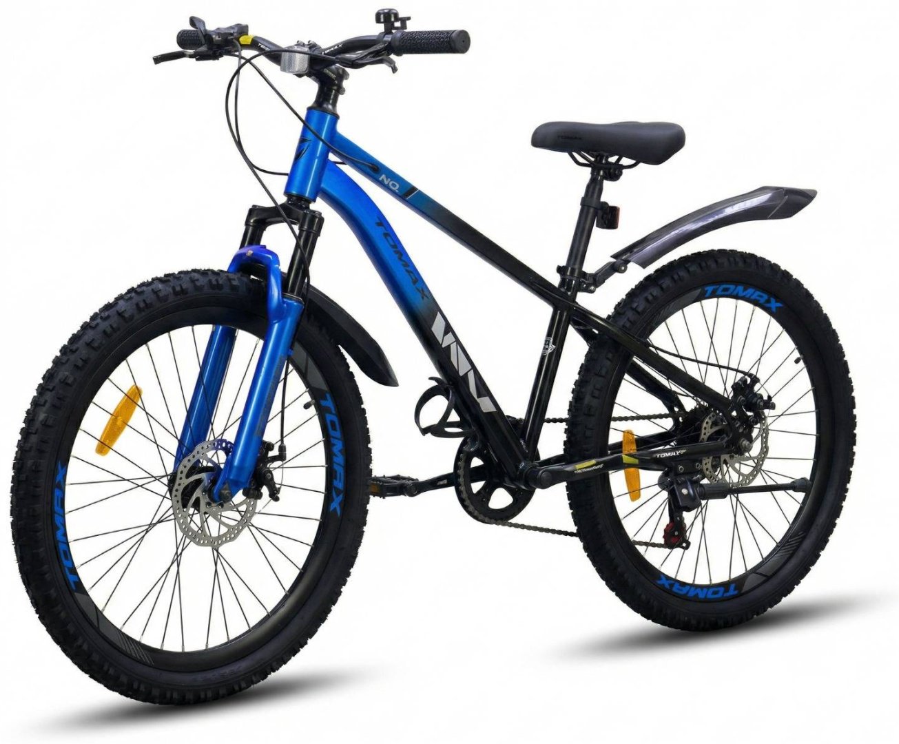 Велосипед Tomax 24 steel 2026 13 дюймов черный-синий