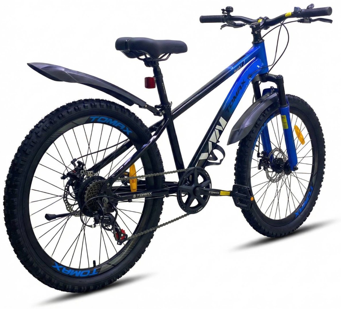 Велосипед Tomax 24 steel 2026 13 дюймов черный-синий