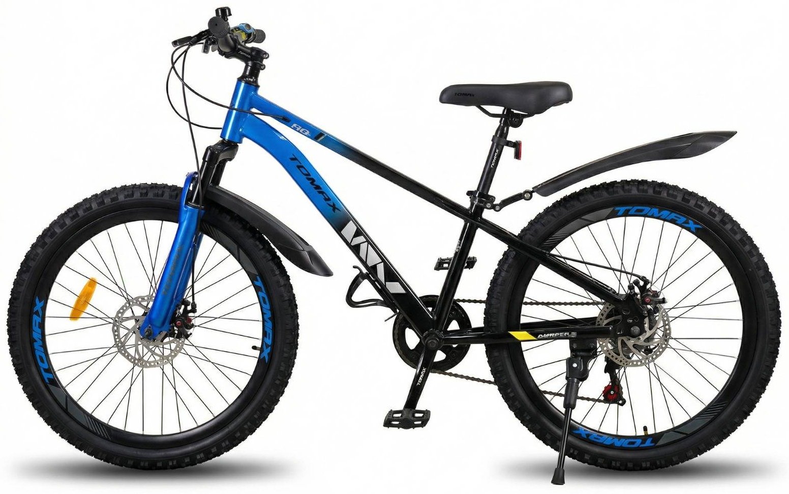 Велосипед Tomax 24 steel 2026 13 дюймов черный-синий