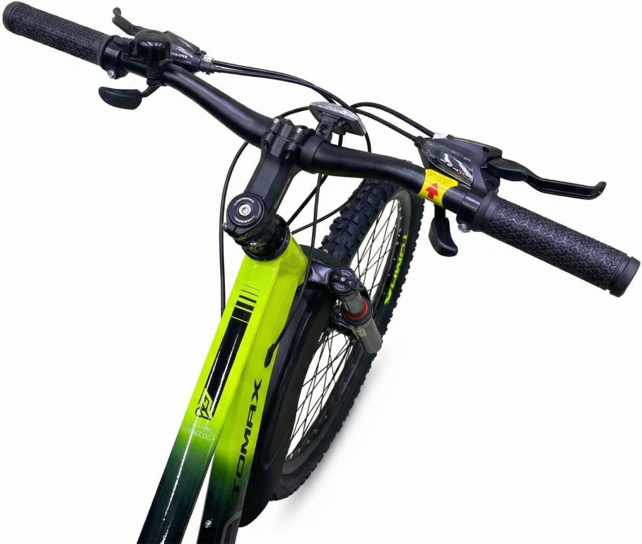 Велосипед Tomax 26 steel 2026 17 дюймов черный-зеленый