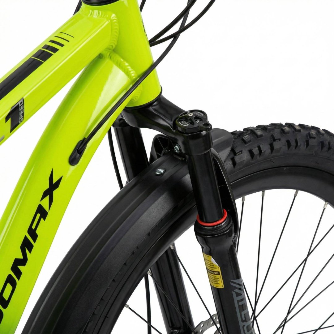 Велосипед Tomax 26 steel 2026 17 дюймов черный-зеленый
