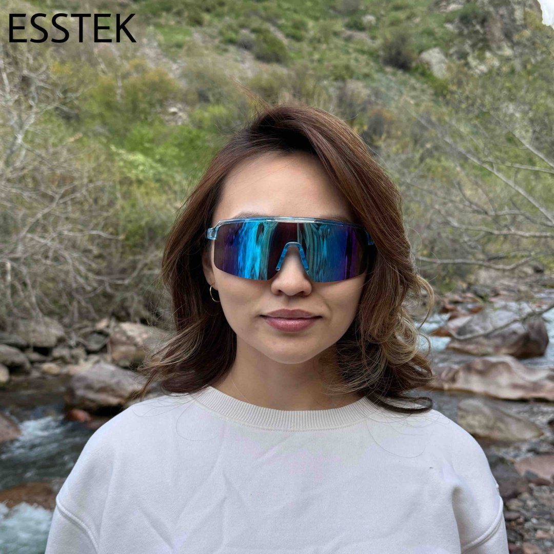 Спортивные очки Esstek БЕГОВЫЕ СПОРТИВНЫЕ ОЧКИ голубой купить,15000