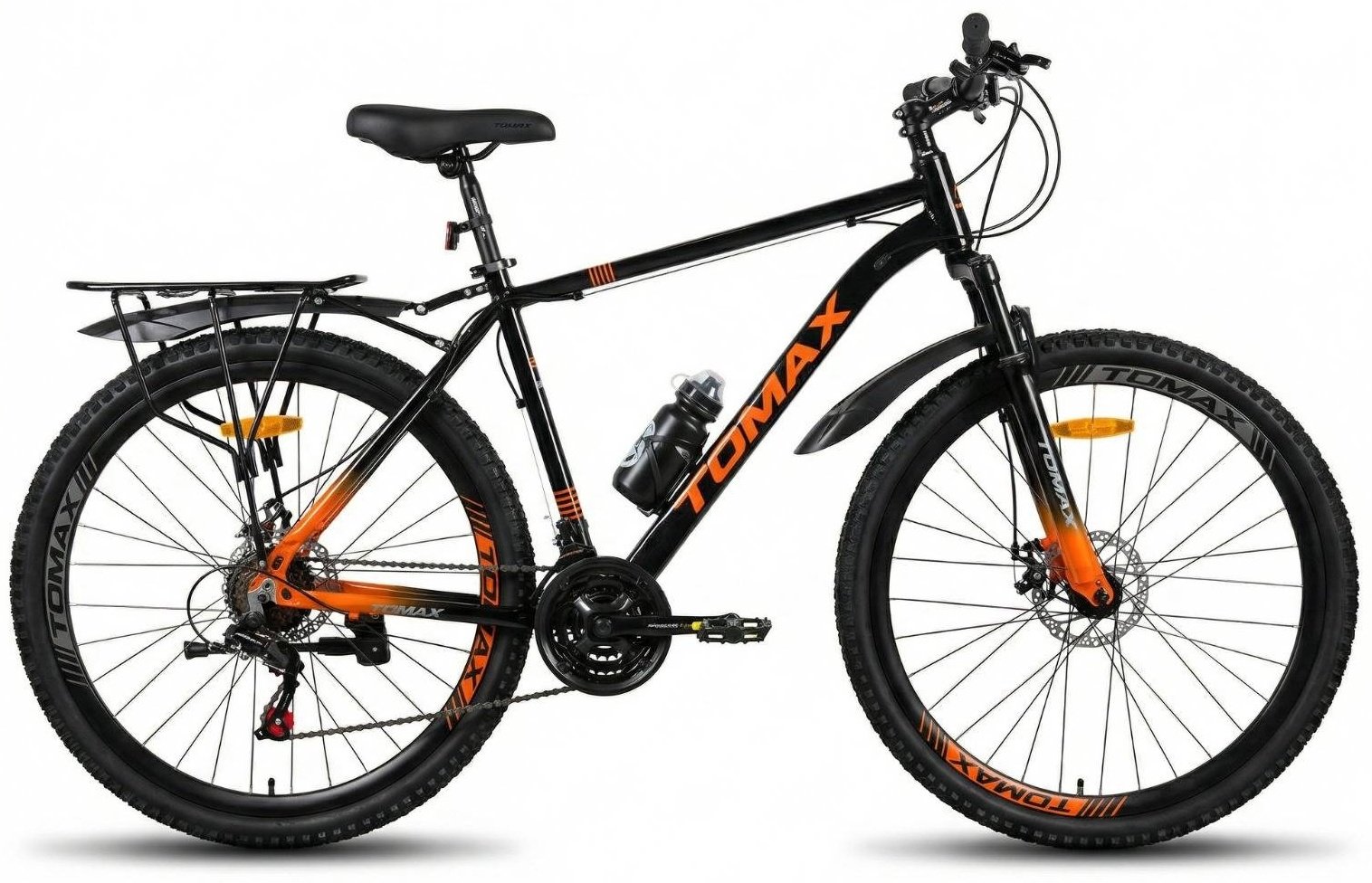 Велосипед Tomax 29 steel 2026 21 дюйм черный-оранжевый купить,85000